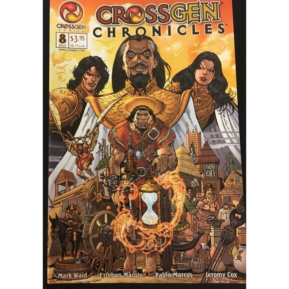 10 Crossgen Comics Meridian Sigil Coyote Chronicle Crux Negation Crica 1983-2002 - Picture 3 of 12